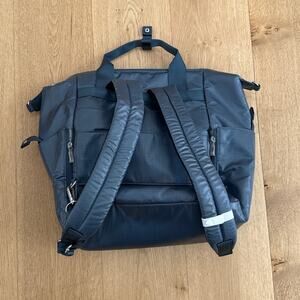 Baggallini Backpack Picnic Cooler One Size Blue Silver